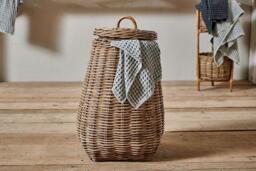 nkuku Amandi Rattan Laundry Bin - Storage - One Size - Natural