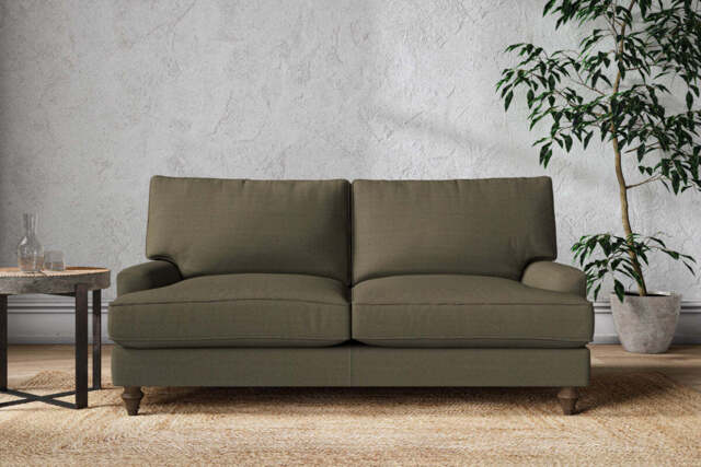 nkuku Marri Sofa - Make To Order - Medium - Recycled Cotton Moss