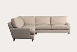 nkuku Marri Corner Sofa - Make To Order - Grand - Recycled Cotton Natural
