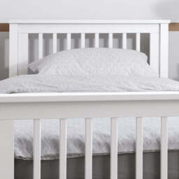 Hampshire Single Bed Frame in Classic White - thumbnail 5