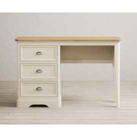 Bridstow Oak and Cream Painted Dressing Table
