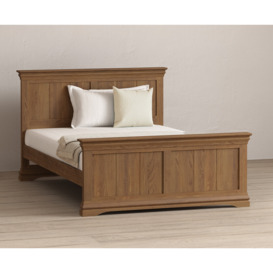 Burford Rustic Solid Oak Double Bed
