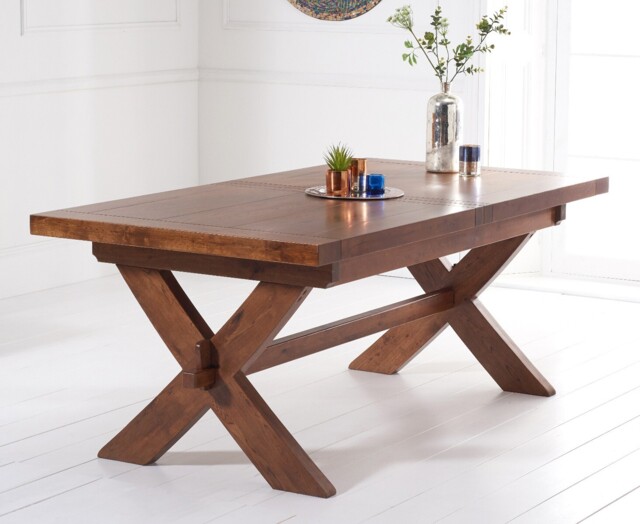 Extending Buckley 200cm Dark Oak Dining Table