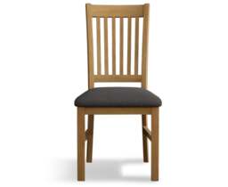 Warwick Charcoal Grey Set of 2 Fabric Dining Chairs