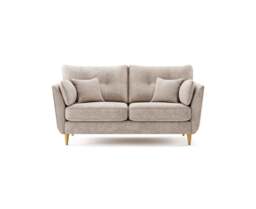 Capri Natural Chenille Fabric 2 Seater Sofa