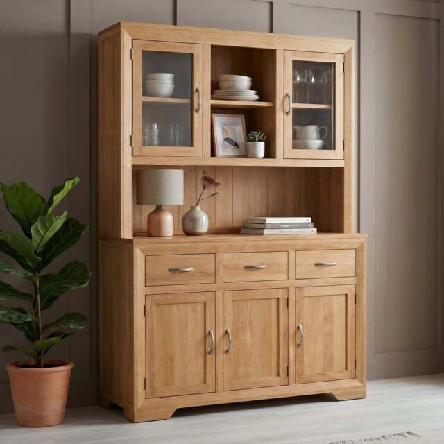 Tilt 100% Solid Oak Large Dresser