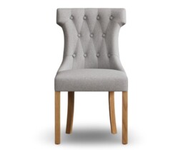 Clara Grey Set of 2 Painted Dining Chairs