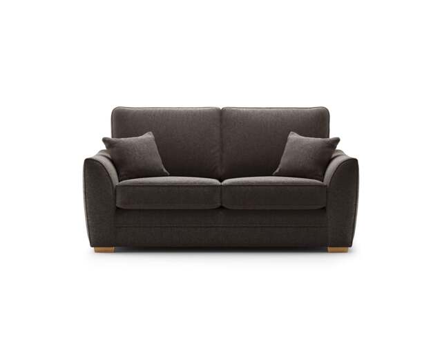 Bella Chocolate Fabric 2 Seater Sofa
