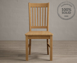 Warwick Oak Set of 2 Oak Dining Chairs