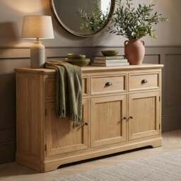 Cambridge Solid Oak Large Sideboard