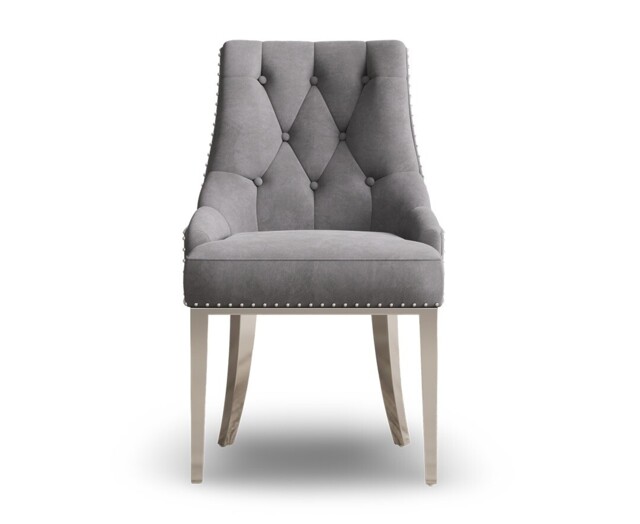 Sienna Grey Set of 2 Dining Chairs