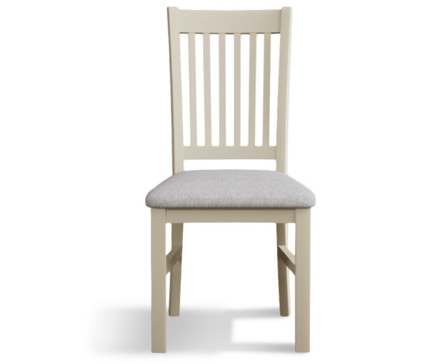 Warwick Light Grey Set of 2 Painted Dining Chairs