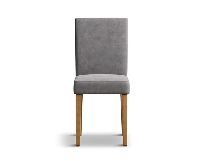 Lila Grey Set of 2 Velvet Dining Chairs