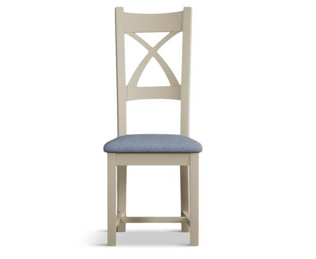 Painted Blue Set of 2 Dining Chairs