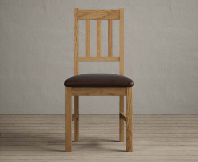 York Brown Set of 2 Dining Chairs