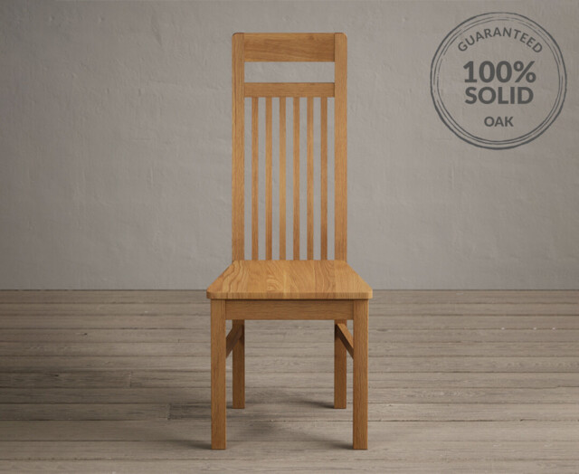 Monroe Oak Set of 2 Dining Chairs