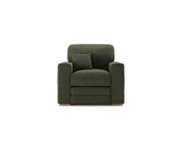 Madden Pewter Fabric Armchair