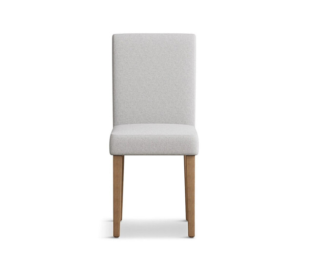 Lila Grey Set of 2 Fabric Dining Chairs