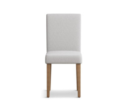 Lila Grey Set of 2 Fabric Dining Chairs