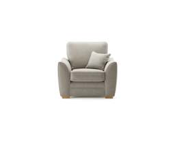 Bella Stone Fabric Armchair
