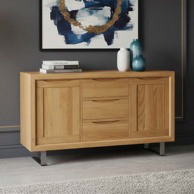Parker Solid Oak Large Sideboard