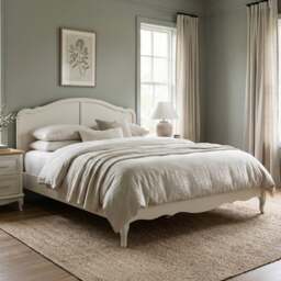 Chateau Soft White Painted Super King Size Bed