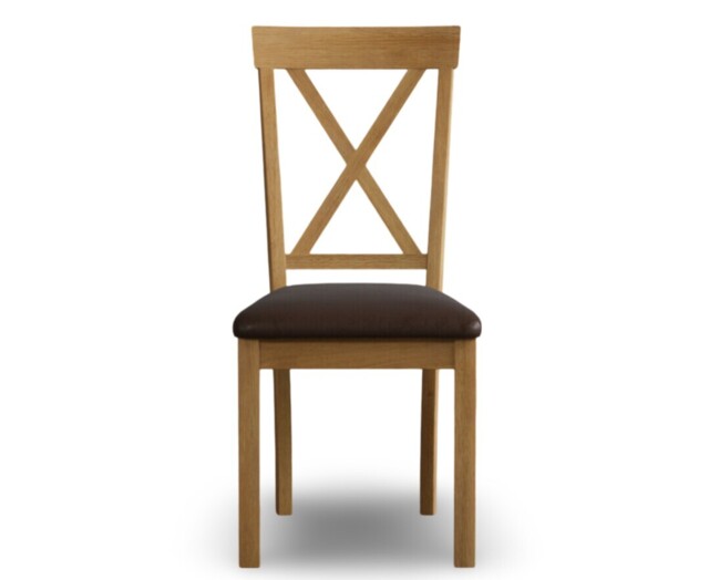 Hertford Brown Set of 2 Painted Dining Chairs