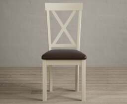 Hertford Brown Set of 2 Painted Dining Chairs