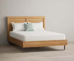 Parker Solid Oak Kingsize Bed