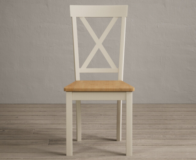 Hertford Oak Set of 2 Painted Dining Chairs