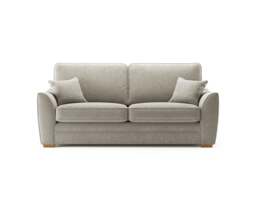 Bella Stone Fabric 3 Seater Sofa