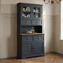 Bridstow Oak and Blue Painted Small Dresser