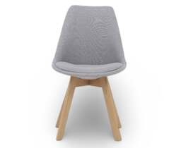 Orson Light Grey Set of 2 Fabric Dining Chairs