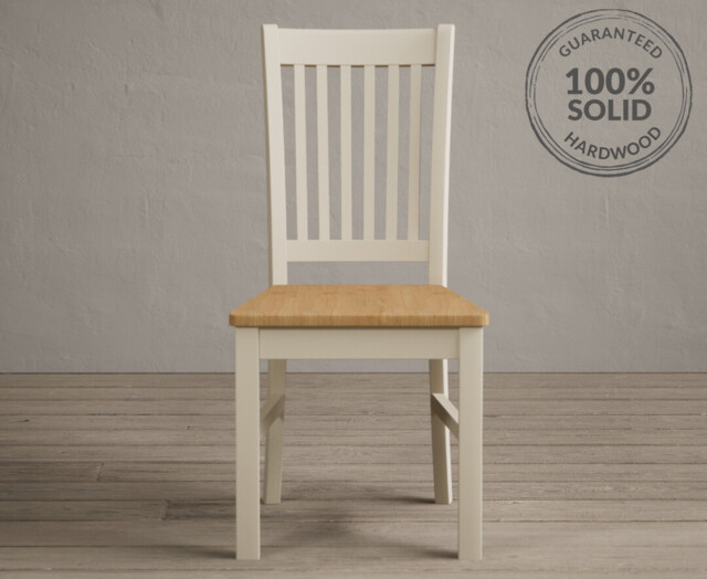 Warwick Oak Set of 2 Painted Dining Chairs