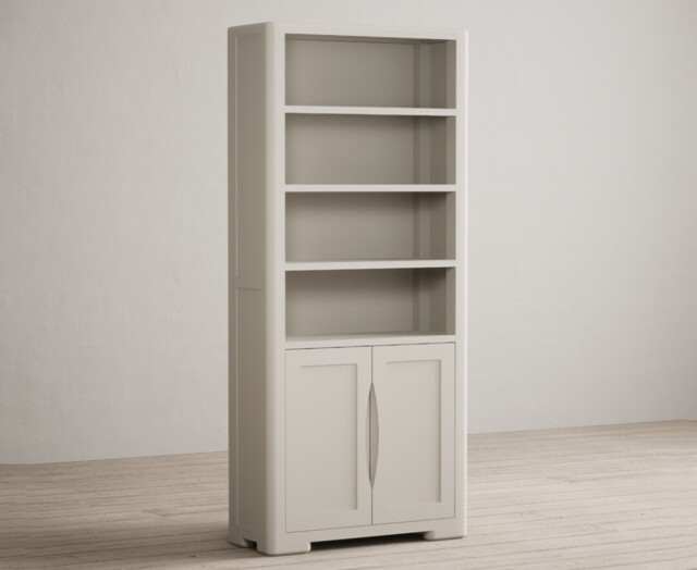 Harper Soft White Painted Tall Bookcase