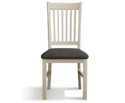 Warwick Charcoal Grey Set of 2 Painted Dining Chairs
