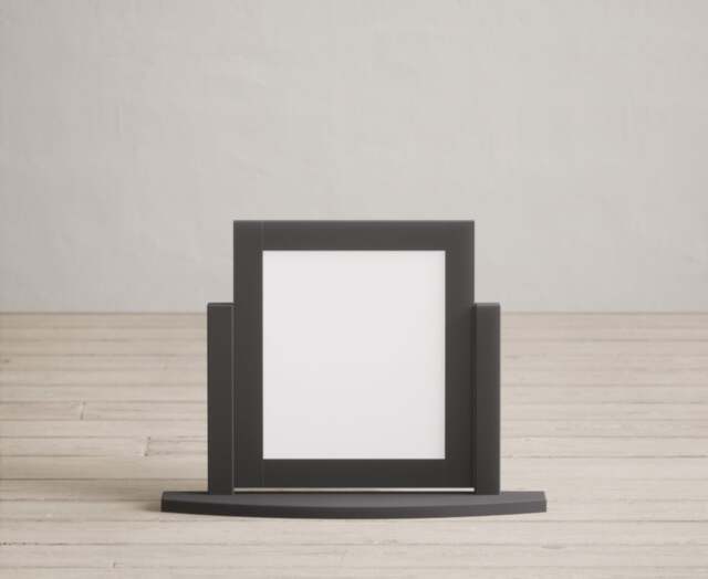Charwood Charcoal Painted Dressing Table Mirror