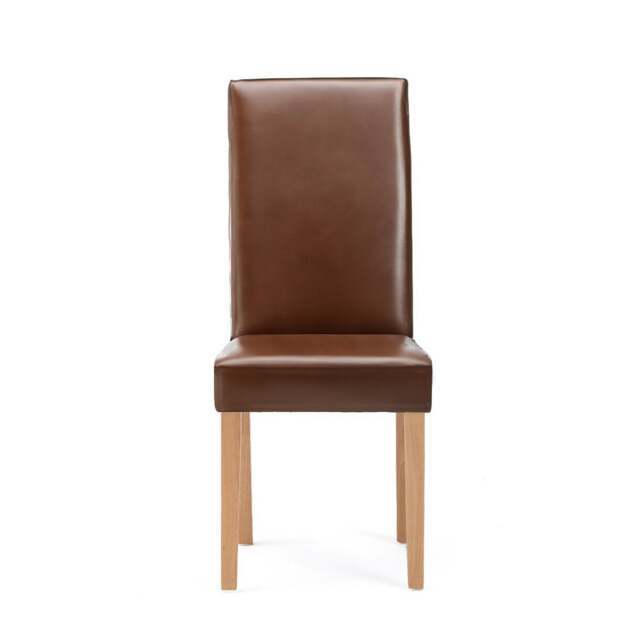 Olivia Brown Set of 2 Dining Chairs