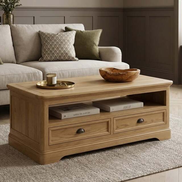 Cambridge Solid Oak Coffee Table