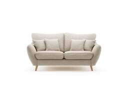 Palma Natural Chenille Fabric 2 Seater Sofa