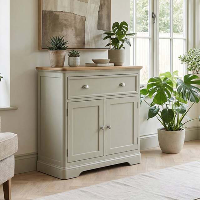 Brampton Soft Green Painted Hallway Sideboard