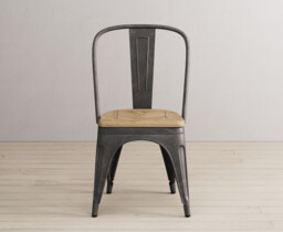 Herringbone Oak Set of 2 Dining Chairs