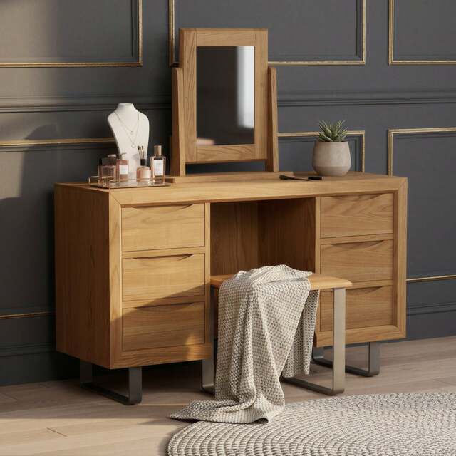 Parker Solid Oak Dressing Table