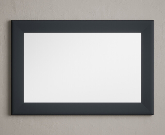 Blue painted 90cm wall Mirror