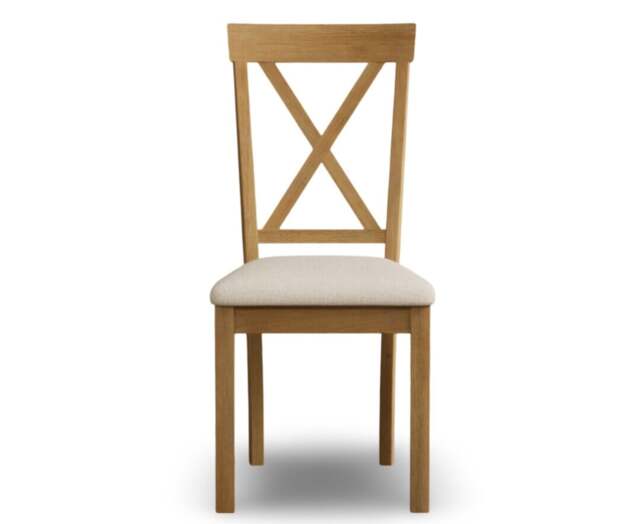 Hertford Linen Set of 2 Painted Dining Chairs