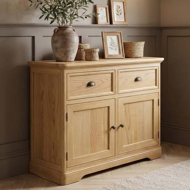 Cambridge Solid Oak Small Sideboard