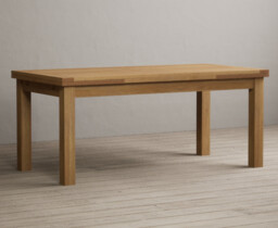 Extending Buxton 180cm Solid Oak Dining Table