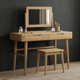 Rosa Solid Oak Dressing Table Set