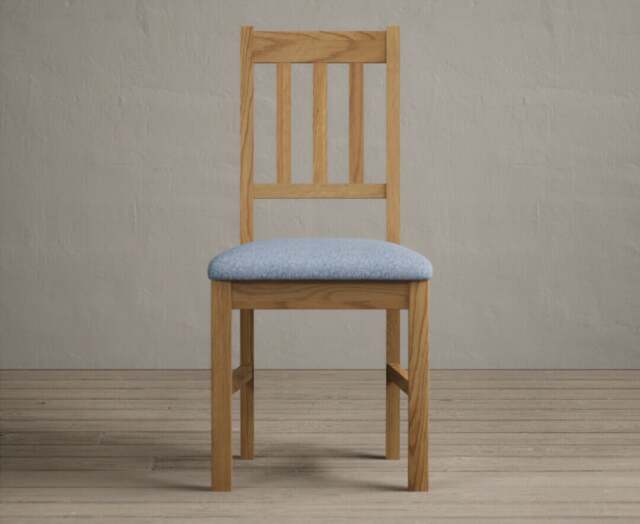 York Blue Set of 2 Dining Chairs
