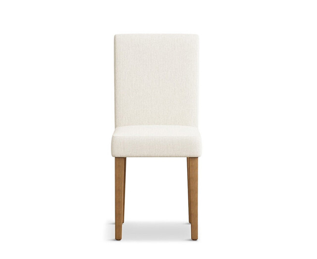 Lila Natural Set of 2 Fabric Dining Chairs